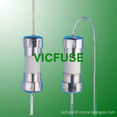 Fast Acting Ceramic Tube Fuse with Pig Tail